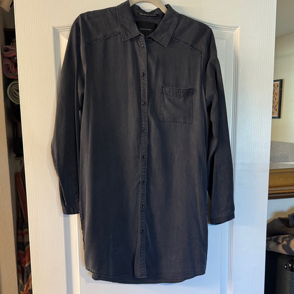 Scotch & Soda Dark Blue Shirt Dress